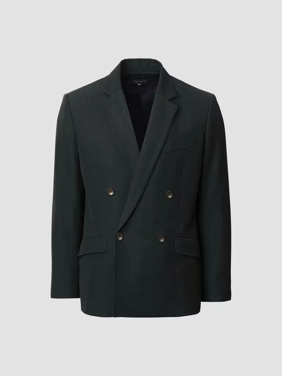 Butler Wool-Blend Double-Breasted Blazer by rag & bone