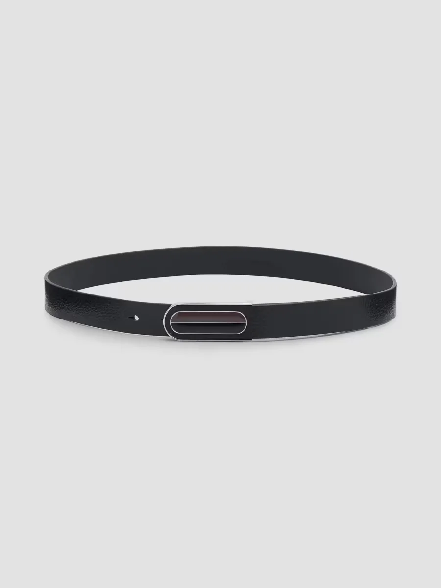 Lenox Enamel Plate Buckle Belt by rag & bone