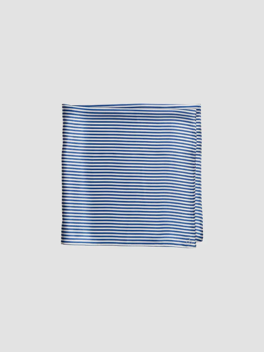 Gail Striped Silk Square Scarf by rag & bone