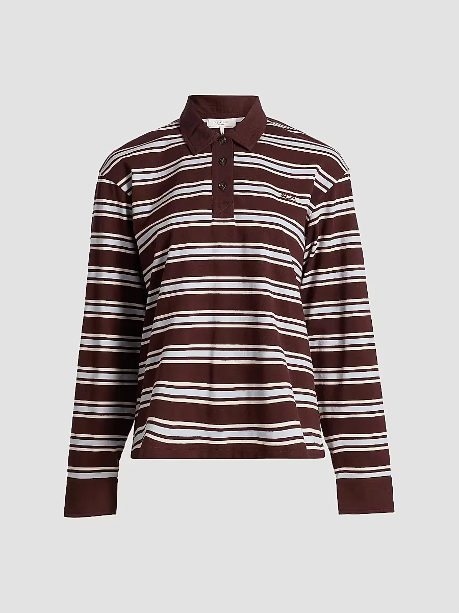RB Rugby Stripe Polo Shirt by rag & bone
