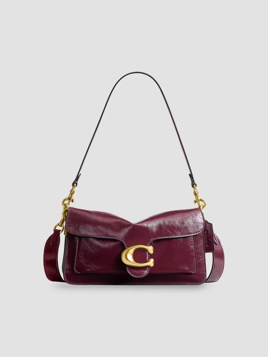 Tabby 26 Glazed Leather Shoulder Bag by Coach