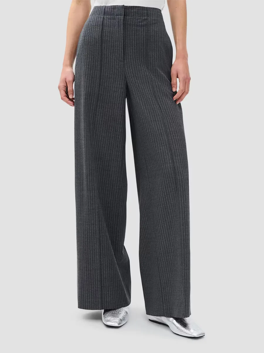 Irina Stripe High-Rise Tailored Pants by rag & bone