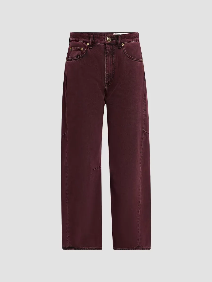 Charlie High-Rise Barrel-Leg Jeans by rag & bone