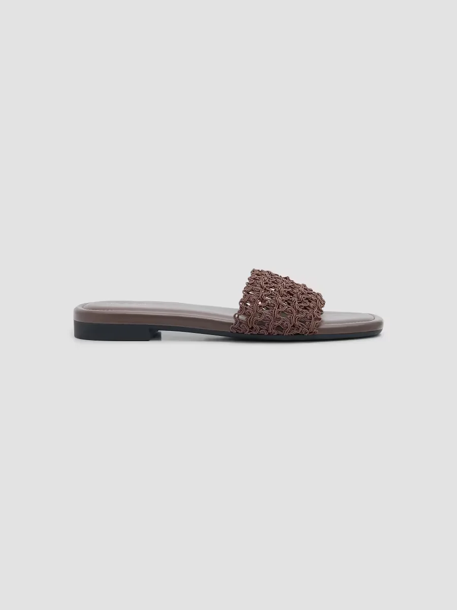 Ellie Woven Strap Slides by rag & bone