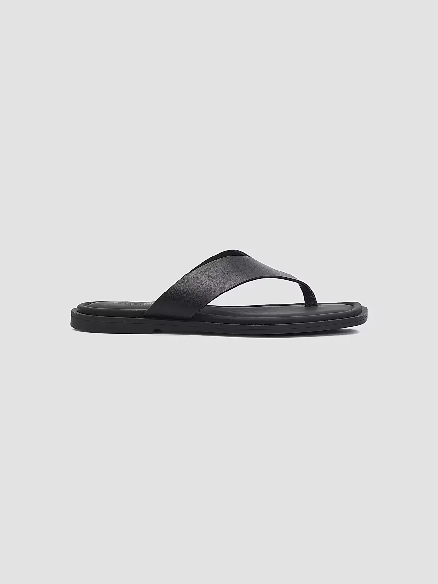 Gracie Leather Flat Sandals by rag & bone