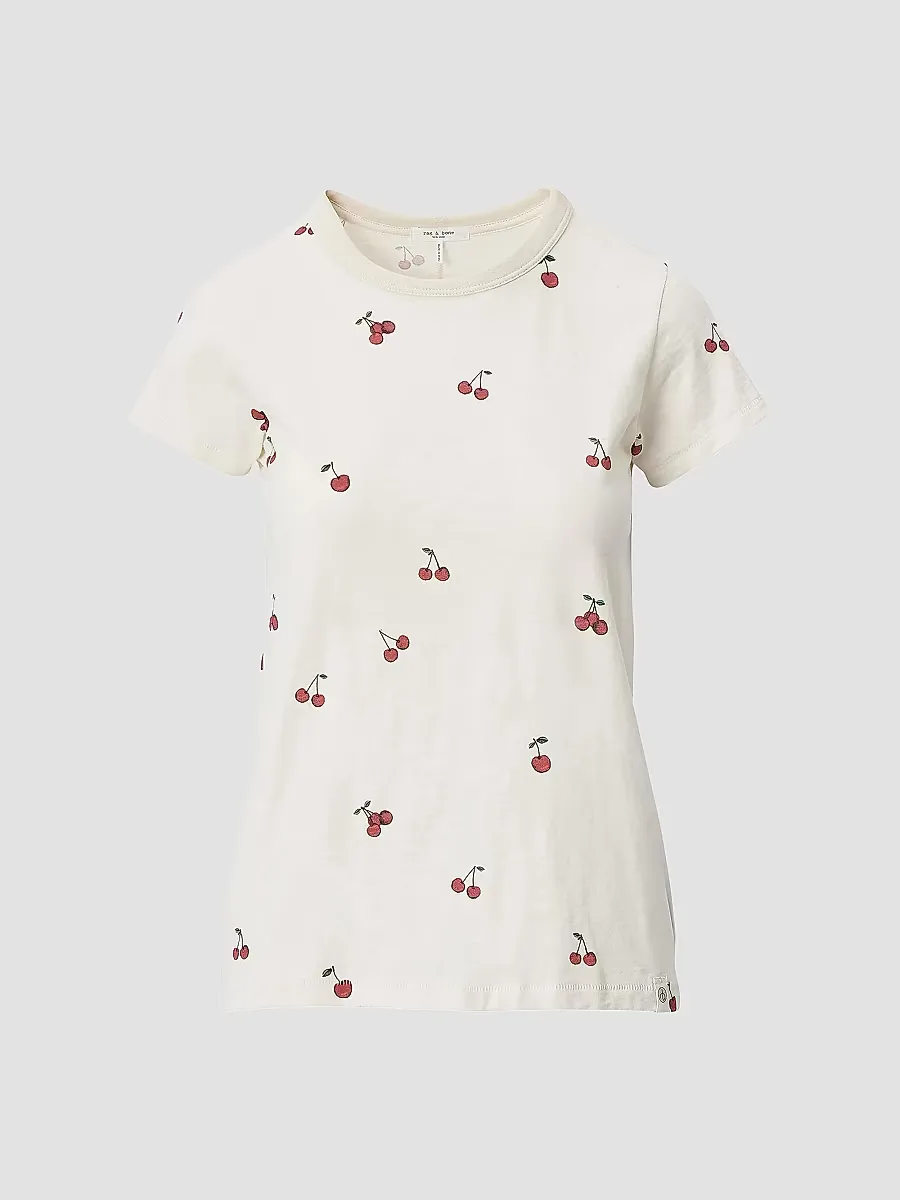 All Over Cherry T-Shirt by rag & bone