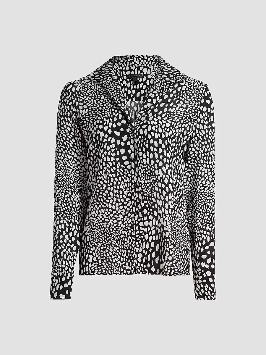 Sade Printed Blouse by rag & bone