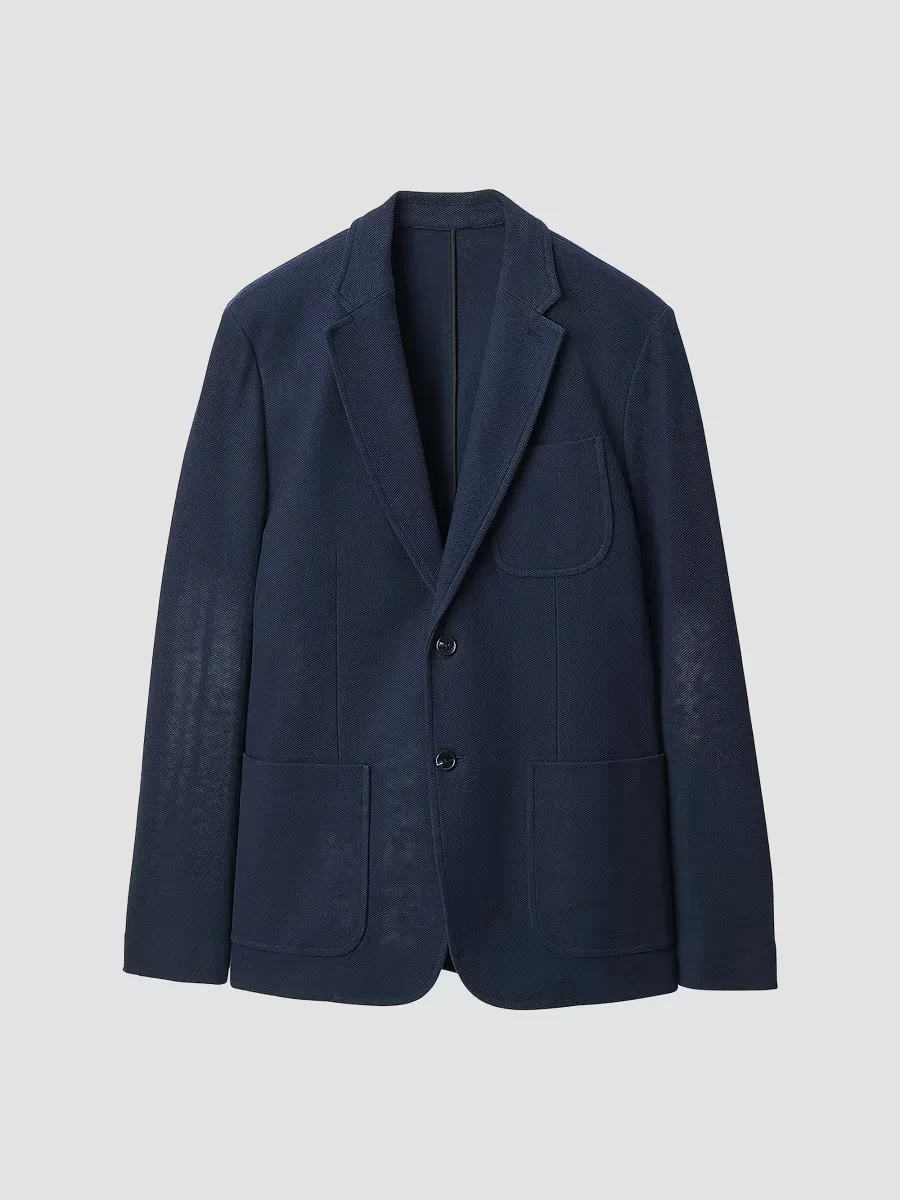 Skeleton Cotton Pique Blazer by rag & bone