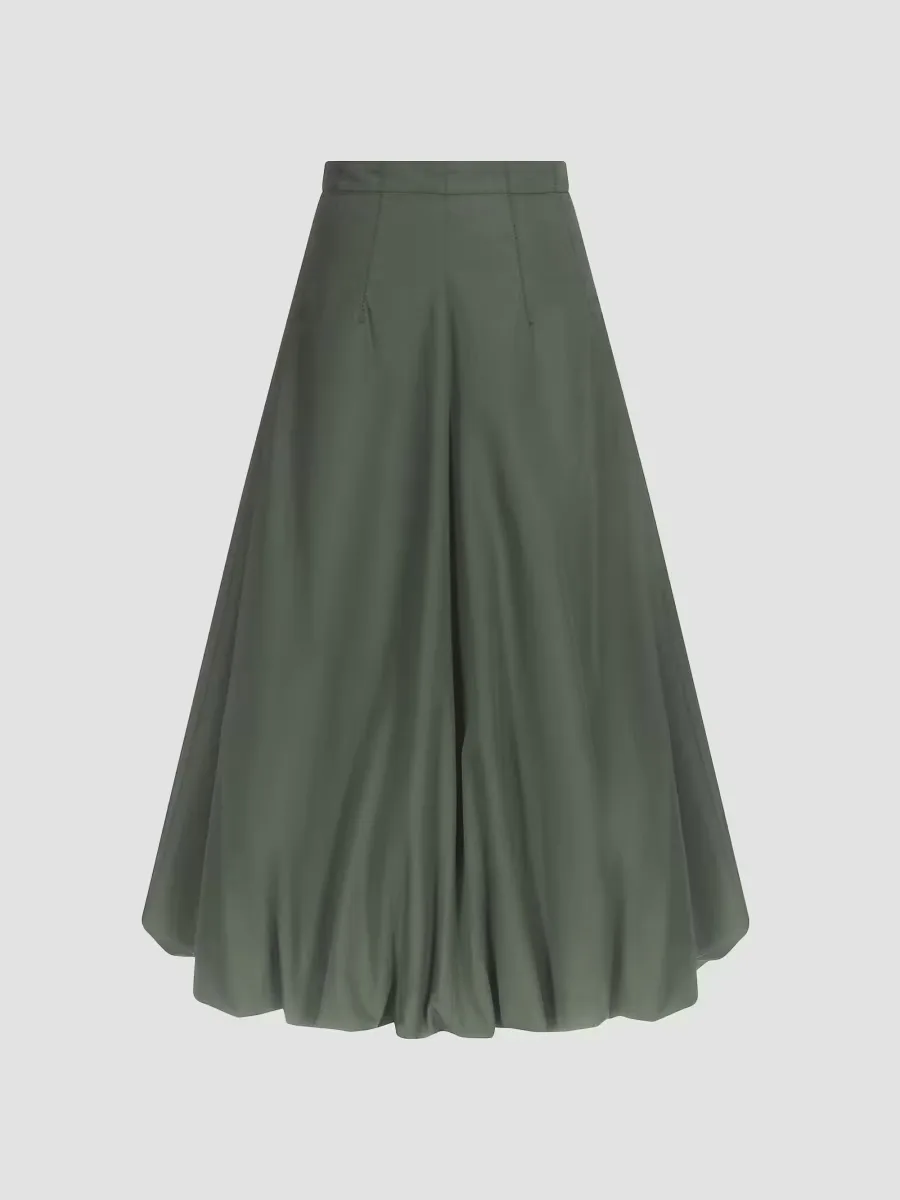 Full Intentions Cotton Bubble Midi-Skirt by TWP