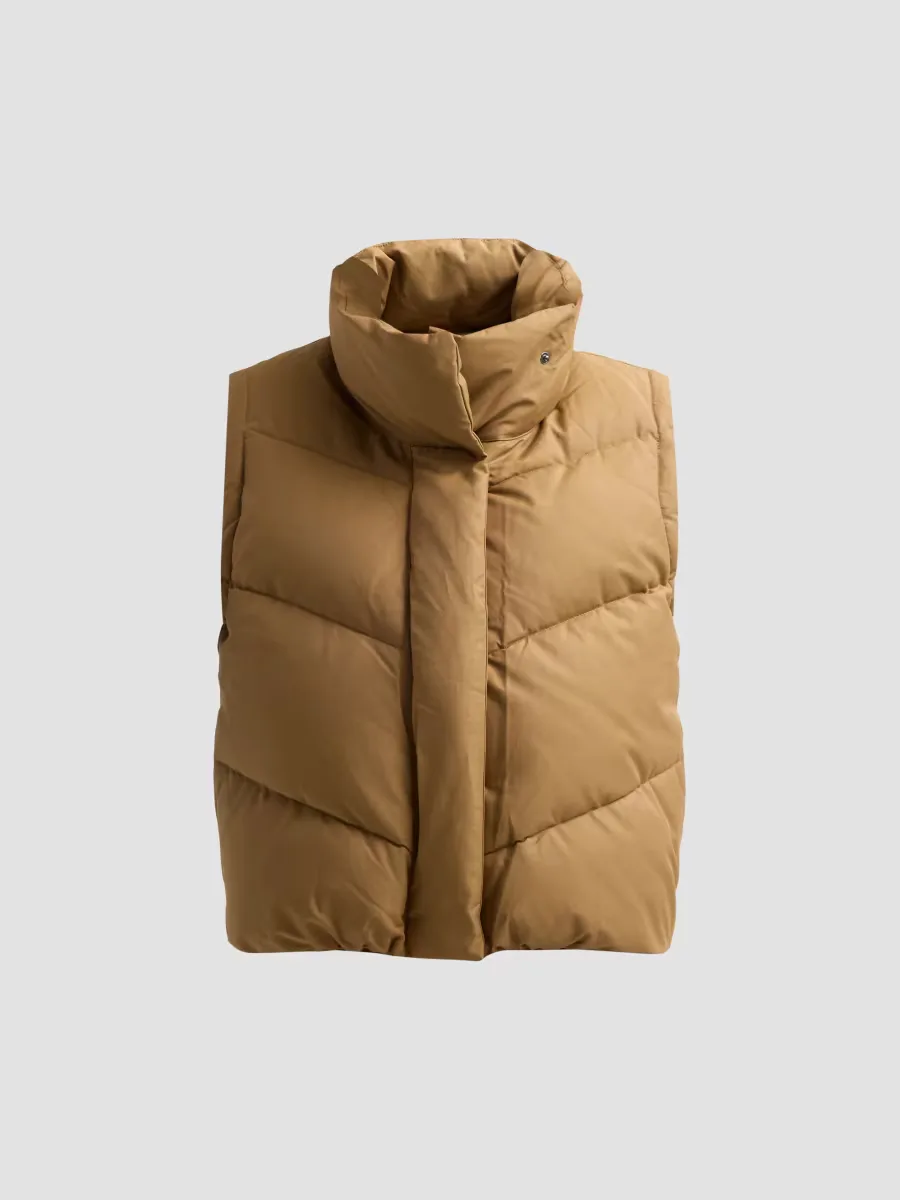 Cotton-Blend Puffer Vest by TWP
