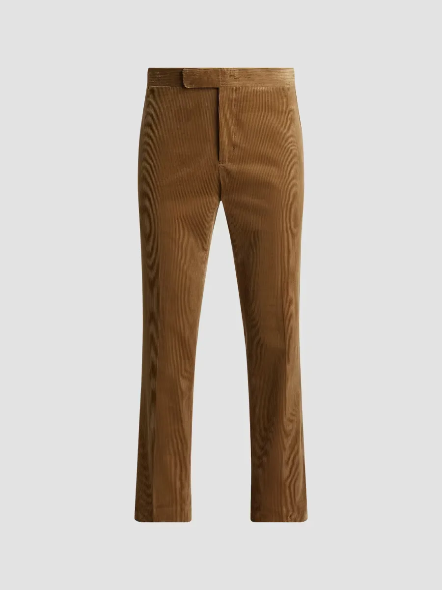 Wide-Wale Corduroy Flat Front Pants by Polo Ralph Lauren