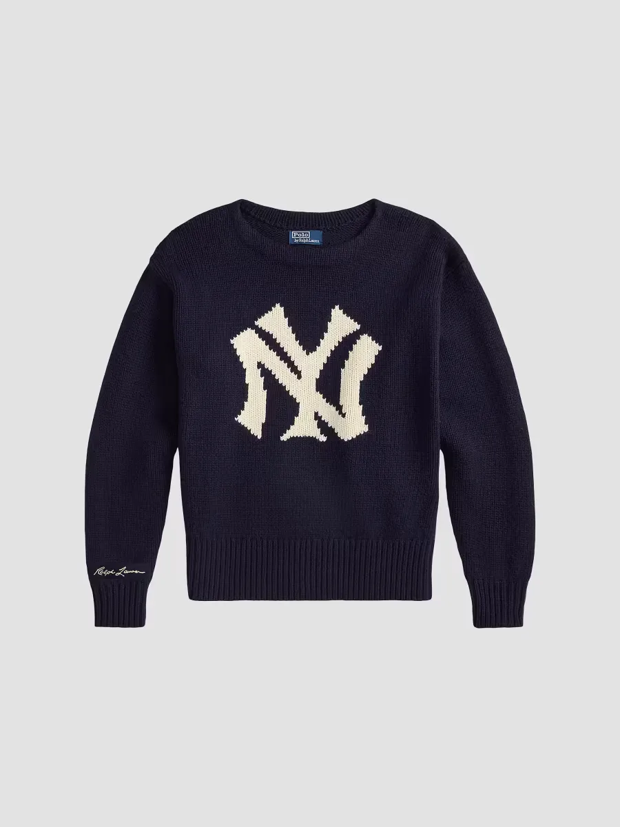 Yankees Wool-Blend Crewneck Sweater by Polo Ralph Lauren