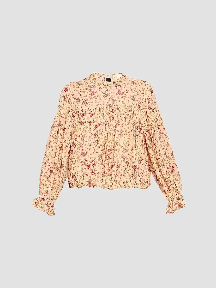 Pearl Silk Blouse by Ulla Johnson
