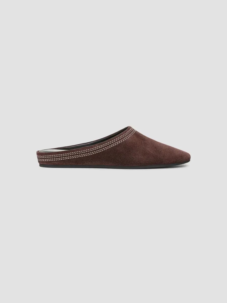 Narcisa Suede Mules