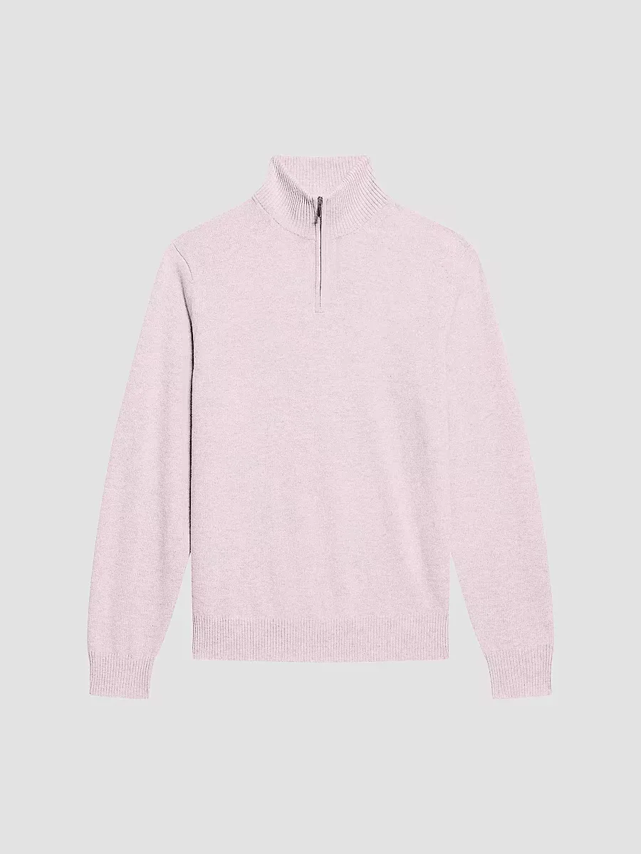 Hilles Cashmere Quarter-Zip Sweater by Theory