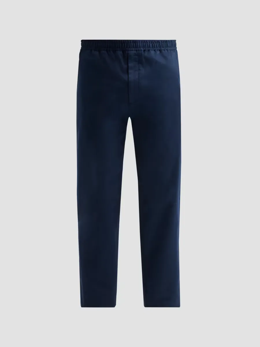 Chino-Style Stretch-Cotton Relaxed Pants by Theory