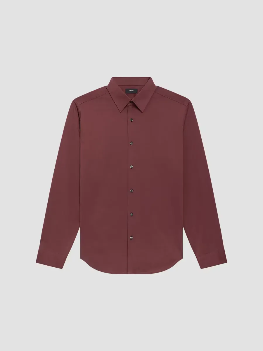 Sylvain Structure Knit Shirt by Theory