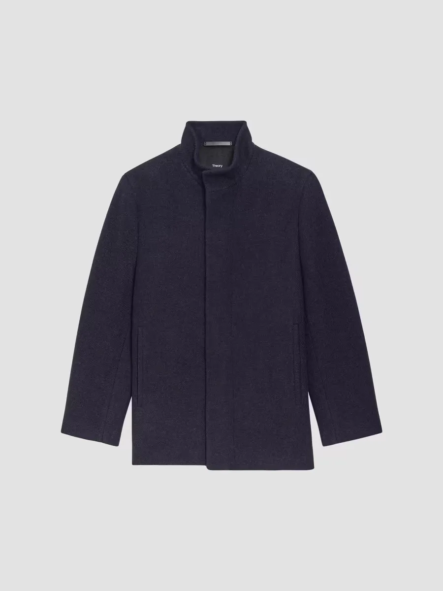 Clarence Melton Virgin Wool-Blend Coat by Theory