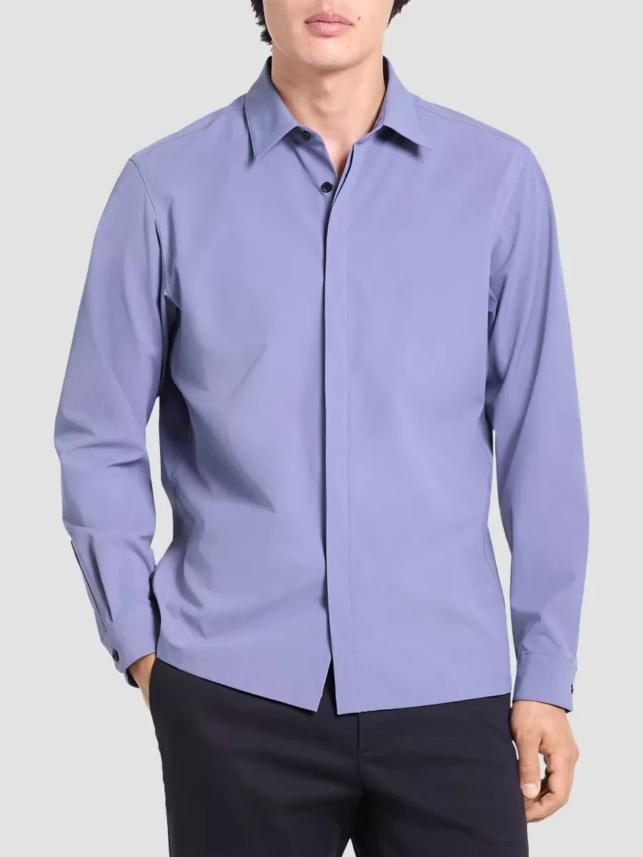 Motion Poplin Shirt by Theory