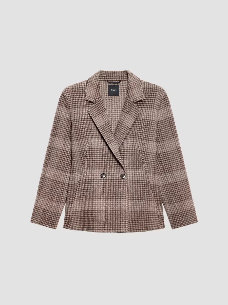Shaped Blazer Coat by Theory