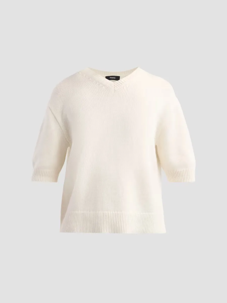 Cashmere Crop Sweater