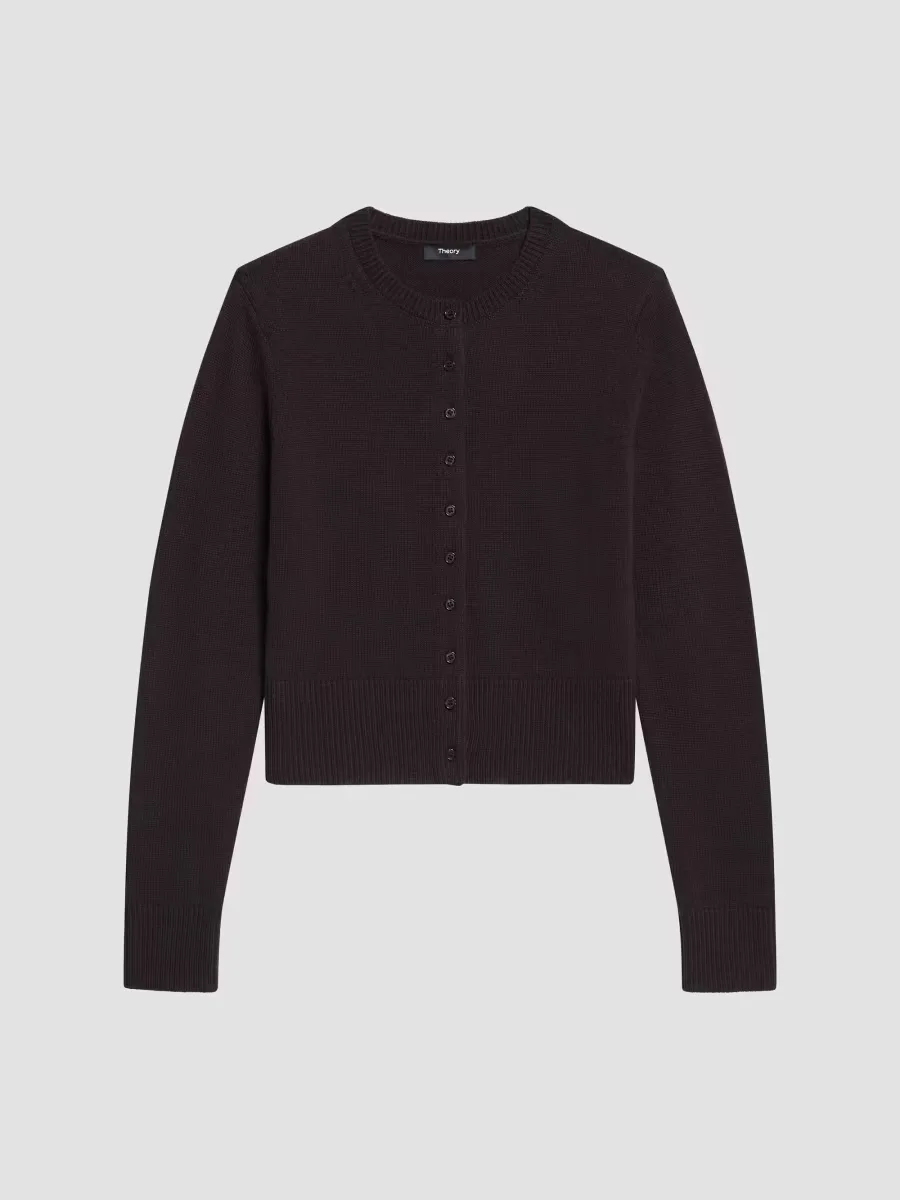 Cashmere Crop Cardigan by Theory