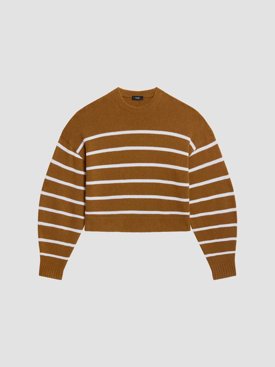 Cashmere Striped Sweater by Theory