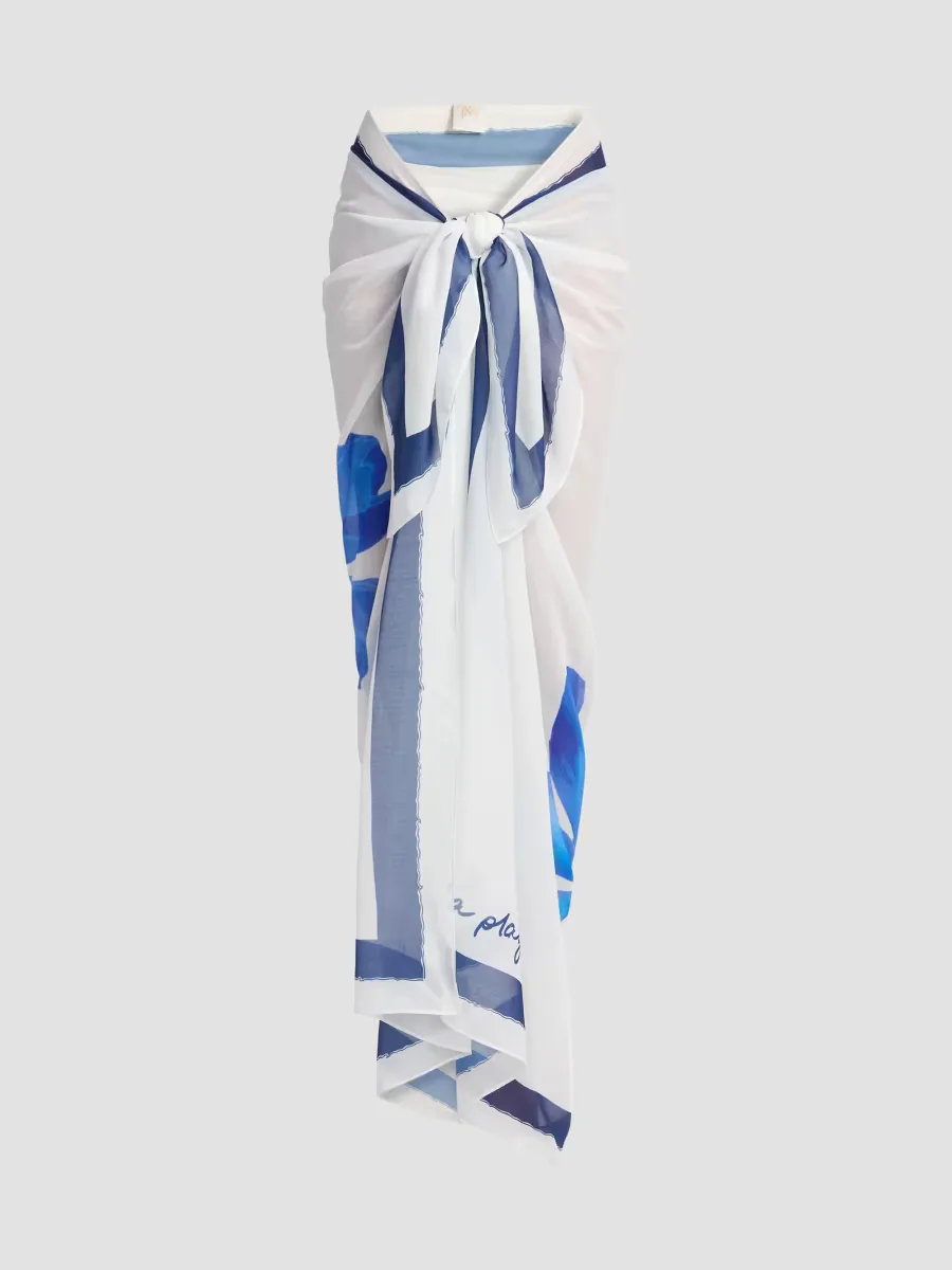 Plumbago Printed Sarong by Milly