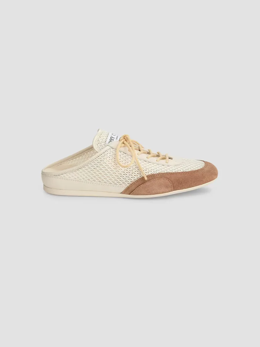 Sunny Diamond Mesh Slip-On Sneakers