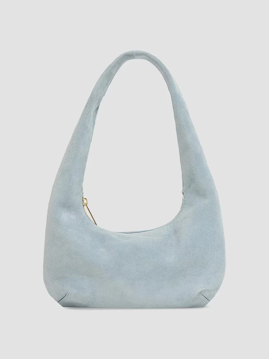 Mini Gnocchi Suede Hobo Bag by Mansur Gavriel