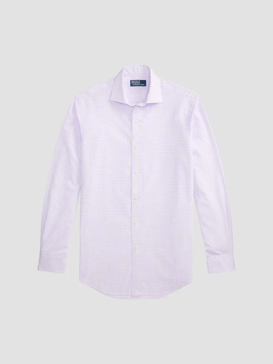 Glen Plaid Poplin Classic-Fit Shirt by Polo Ralph Lauren