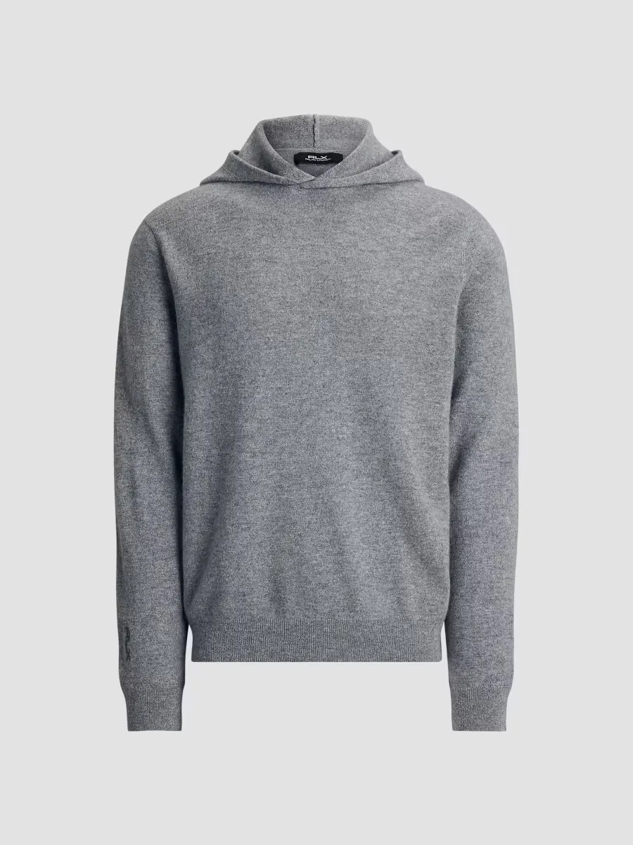 Washable Cashmere Knit Hoodie by Polo Ralph Lauren