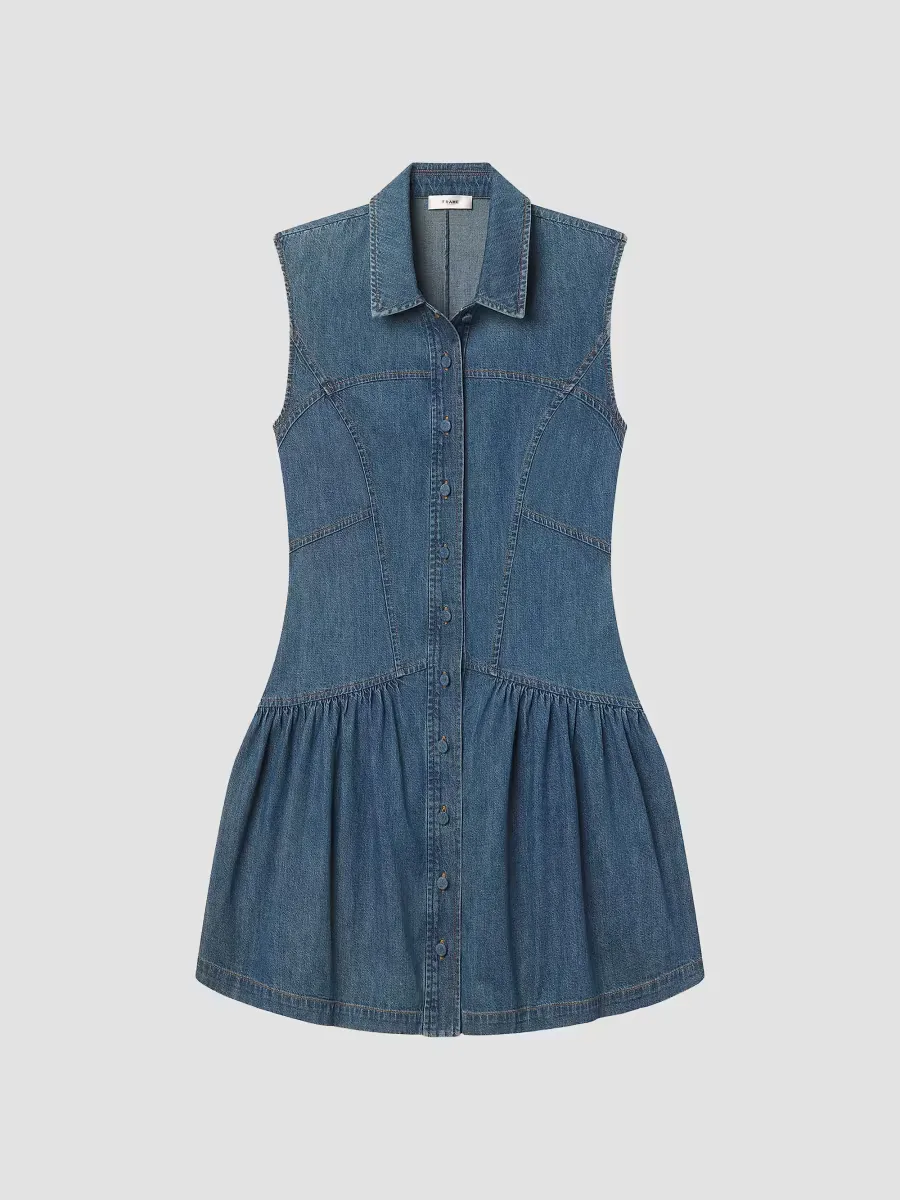 The Denim Day Minidress by FRAME
