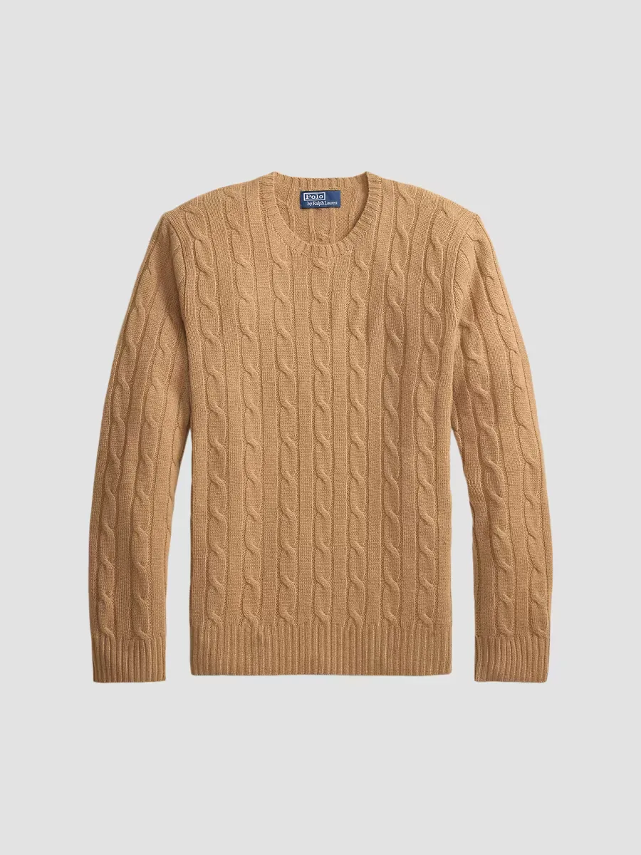 Cashmere Cable-Knit Sweater by Polo Ralph Lauren
