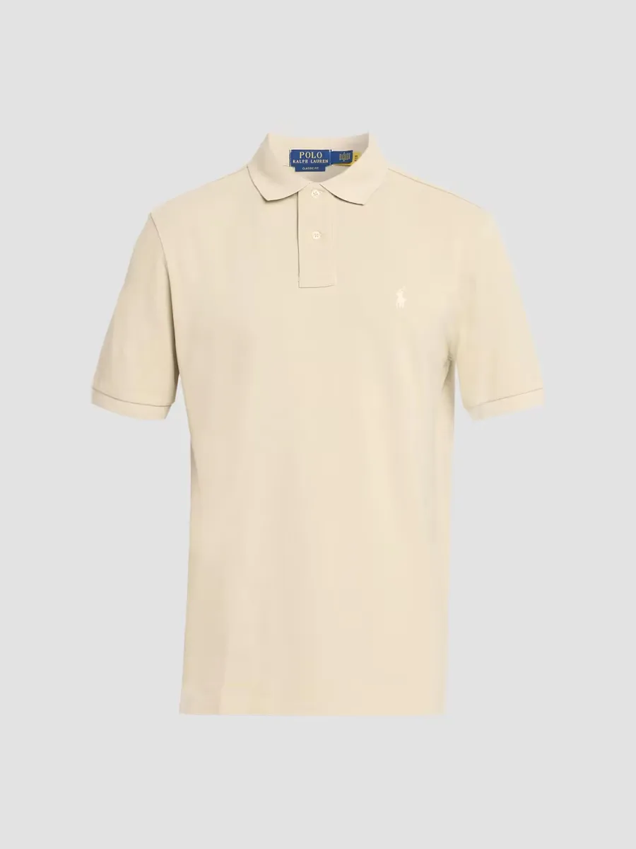 The Iconic Cotton Mesh Polo Shirt by Polo Ralph Lauren