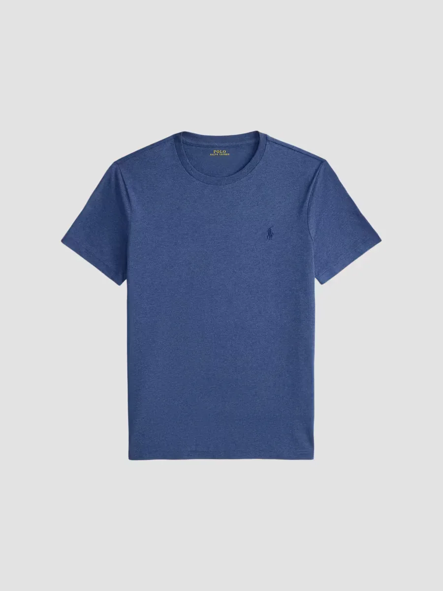 Custom-Slim-Fit Jersey Crewneck T-Shirt