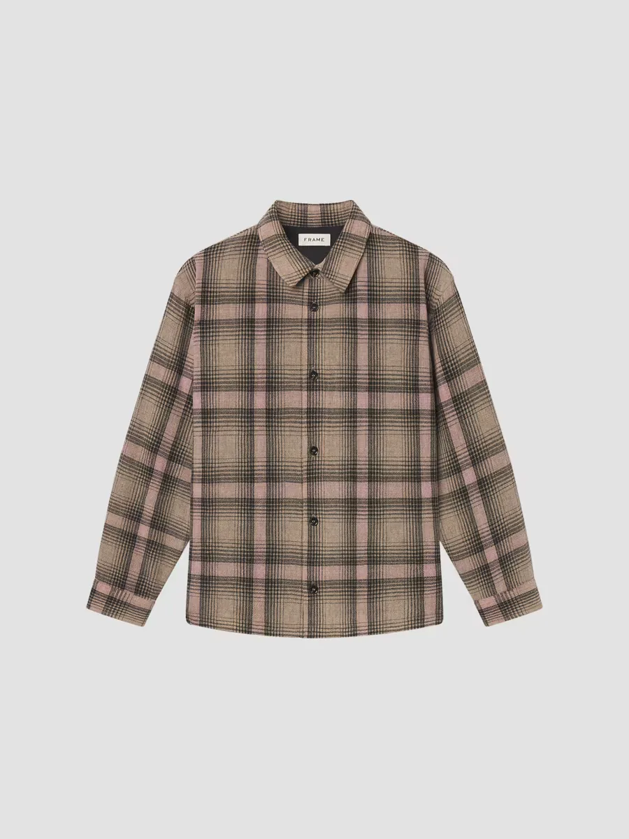 Wool-Blend Overshirt by FRAME