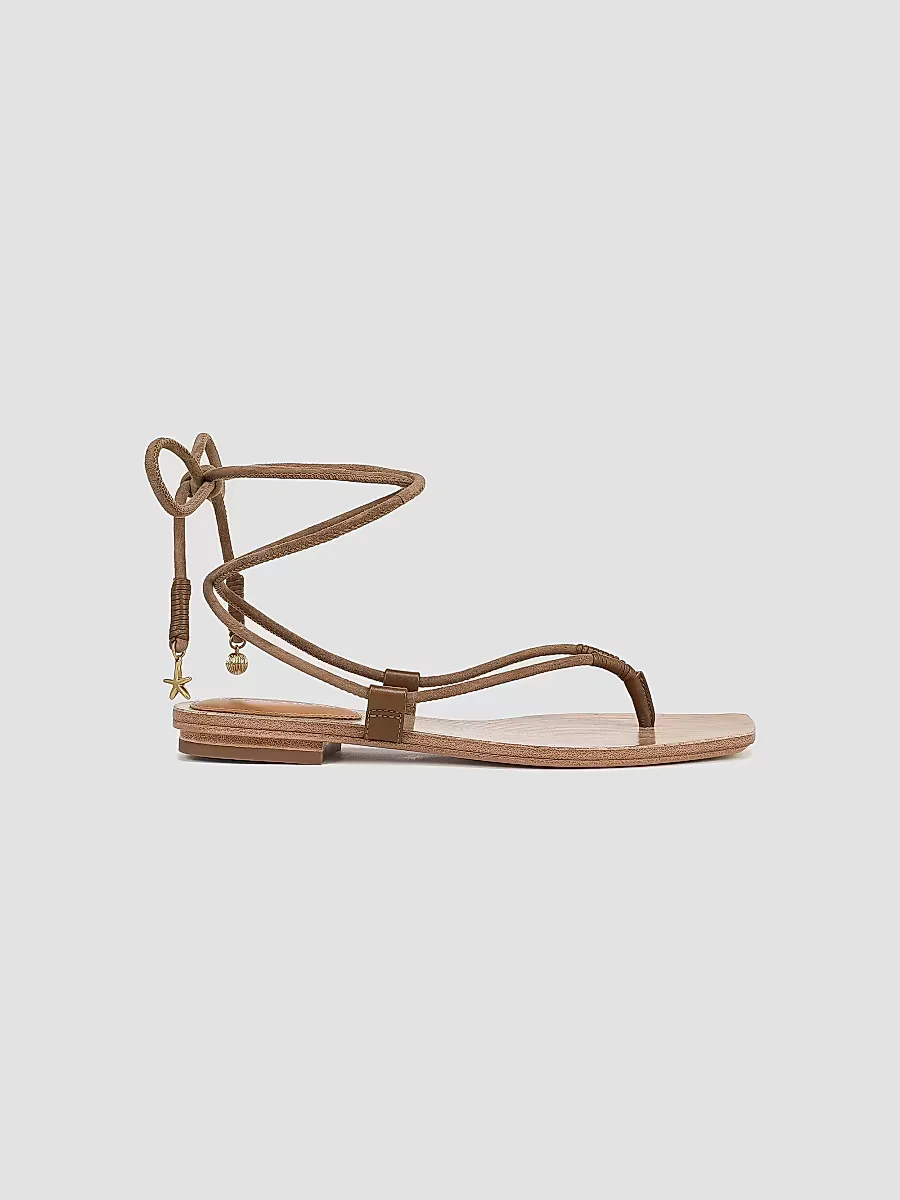 Rosetta Strappy Suede Sandals