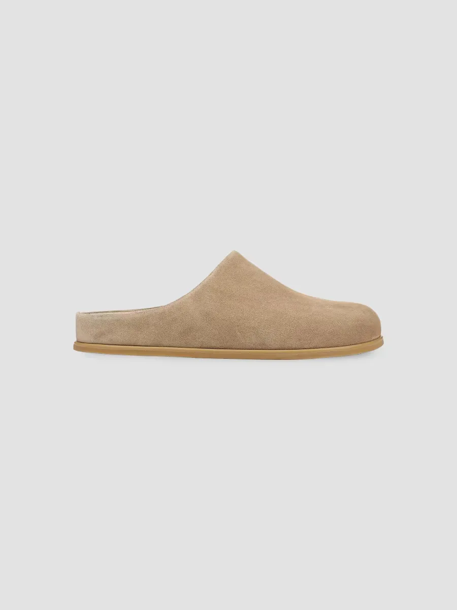 Leo Suede Mules by Vince