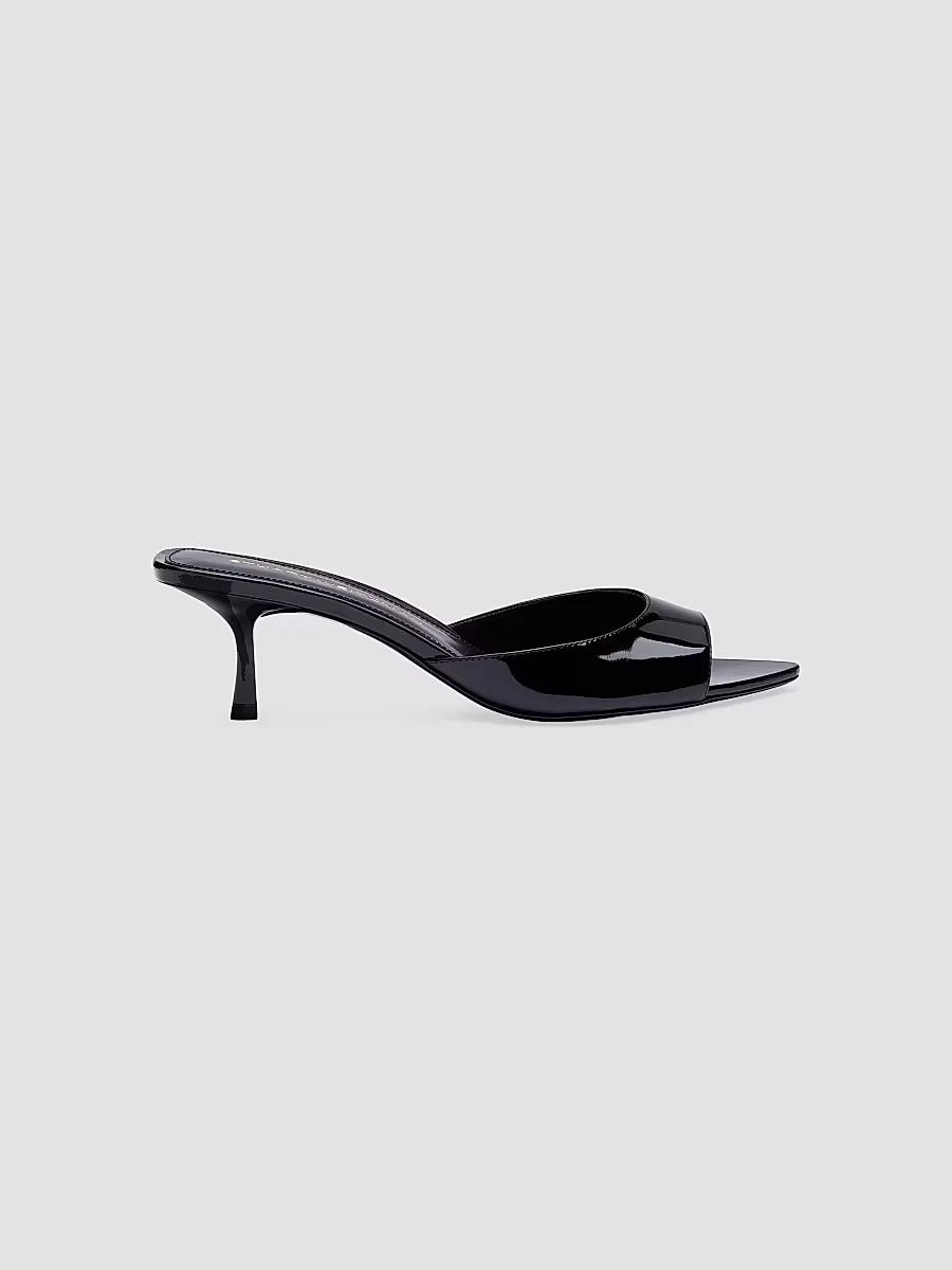 Lexington 50MM Patent Leather Mule Sandals