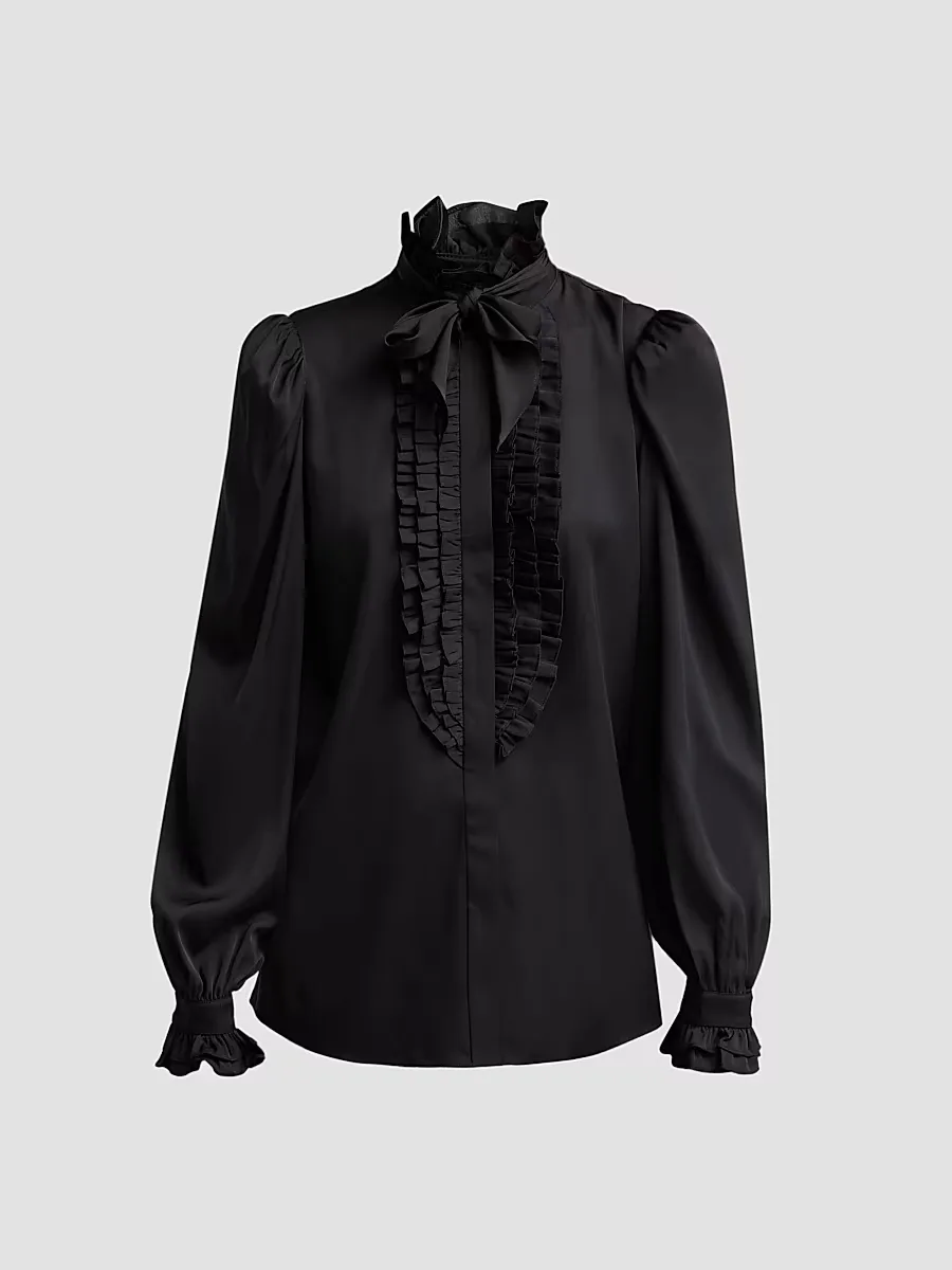 North Silk Georgette Blouse by Kobi Halperin
