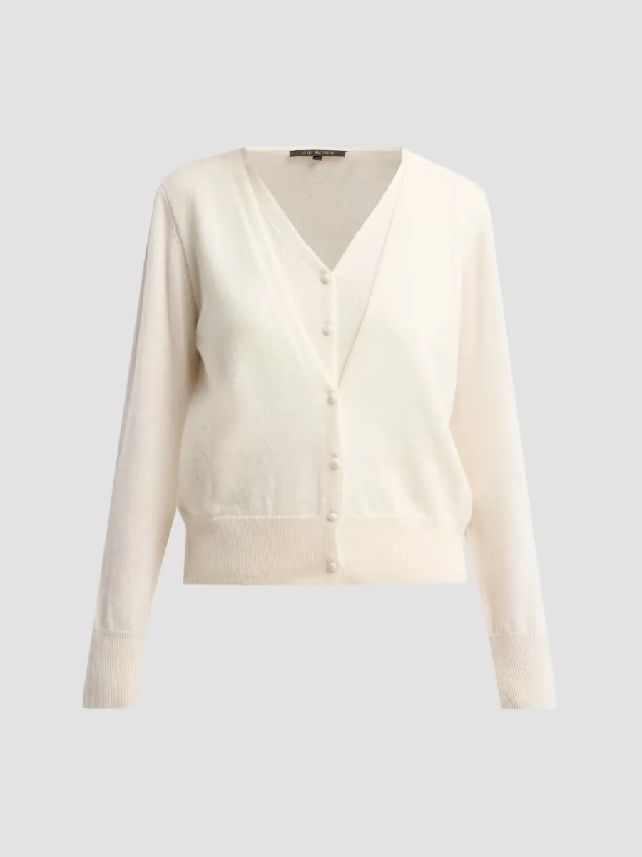 Heather Cashmere Layered Sweater by Kobi Halperin