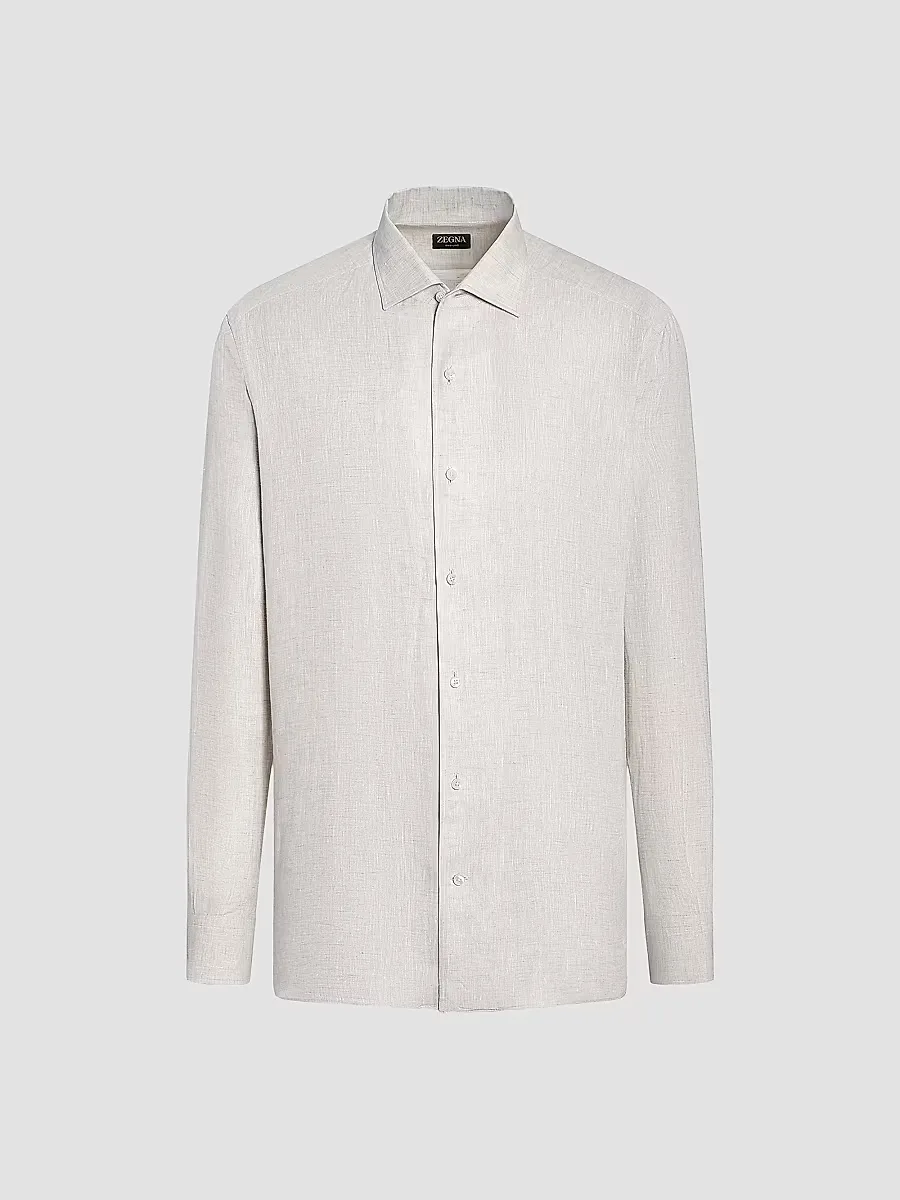 Oasi Lino Shirt by ZEGNA