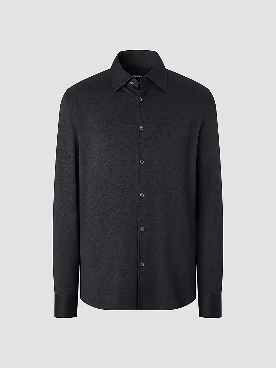 Cashmere and Silk Shirt by ZEGNA
