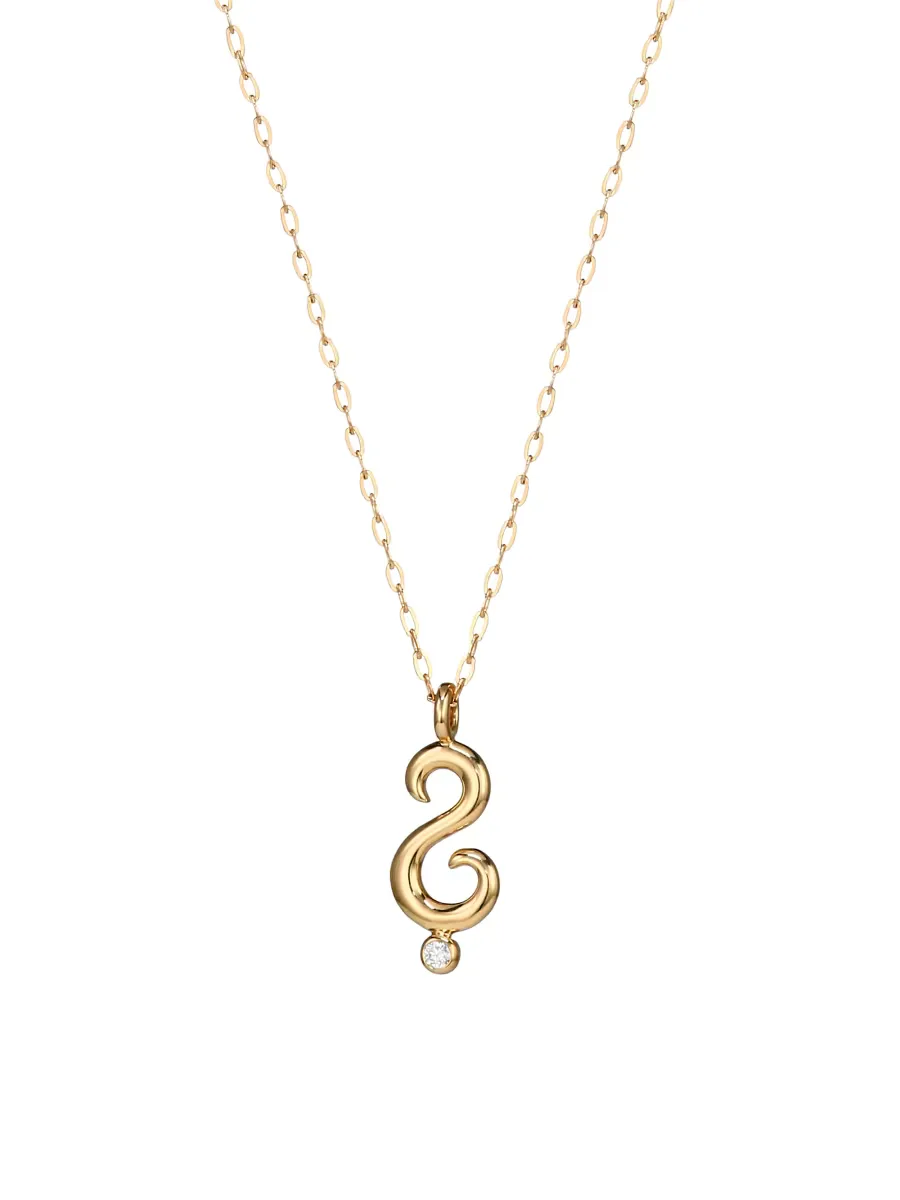 Why 18K Yellow Gold & Diamond Pendant Necklace by Tamara Comolli