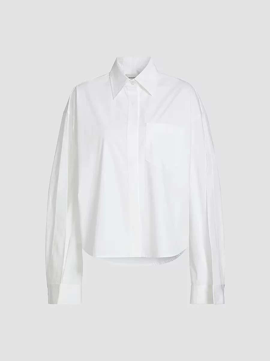 Just a Pinch Bartley Poplin Cotton Shirt by anOnlyChild