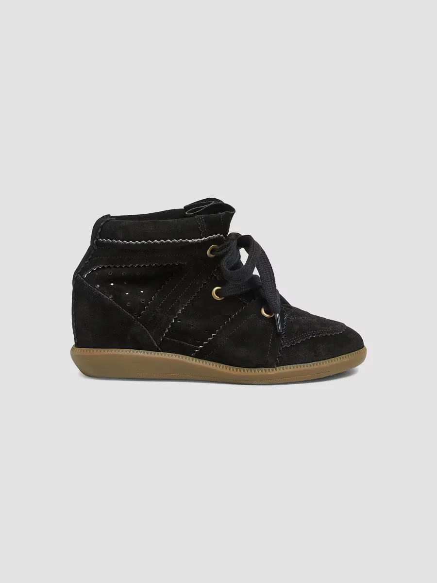 Bobby 50MM Suede Sneakers by Isabel Marant
