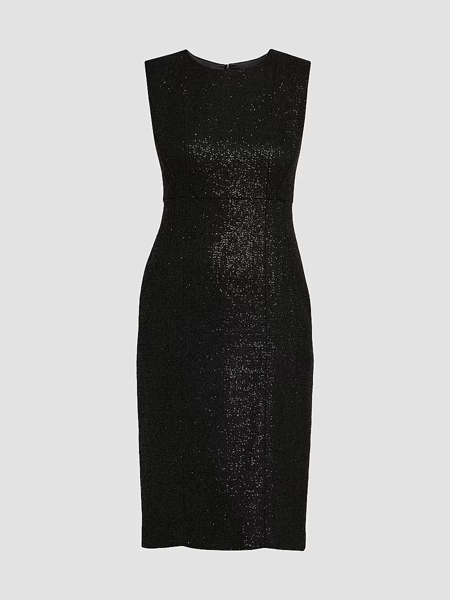 Metallic Sheath Dress by Kiton