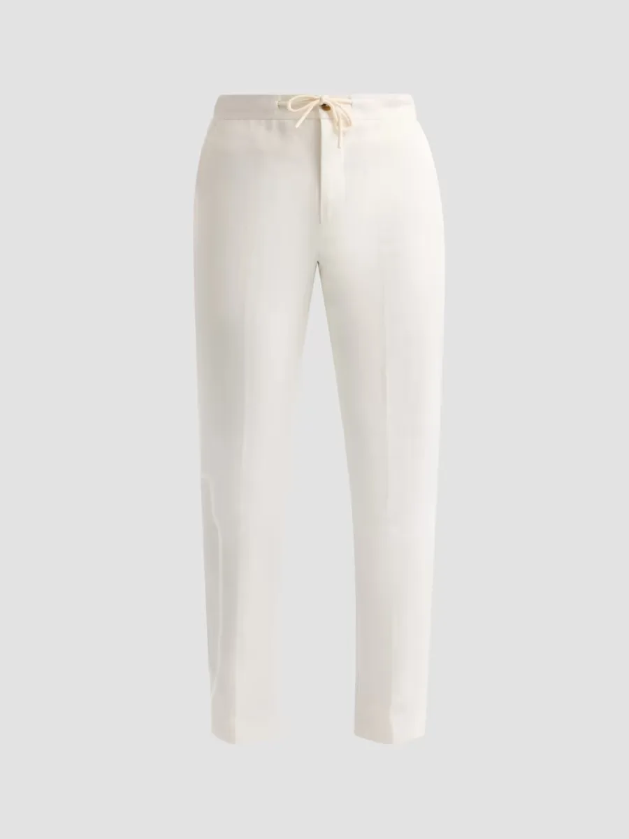 Collection Drawstring Linen-Blend Pants by Saks Fifth Avenue