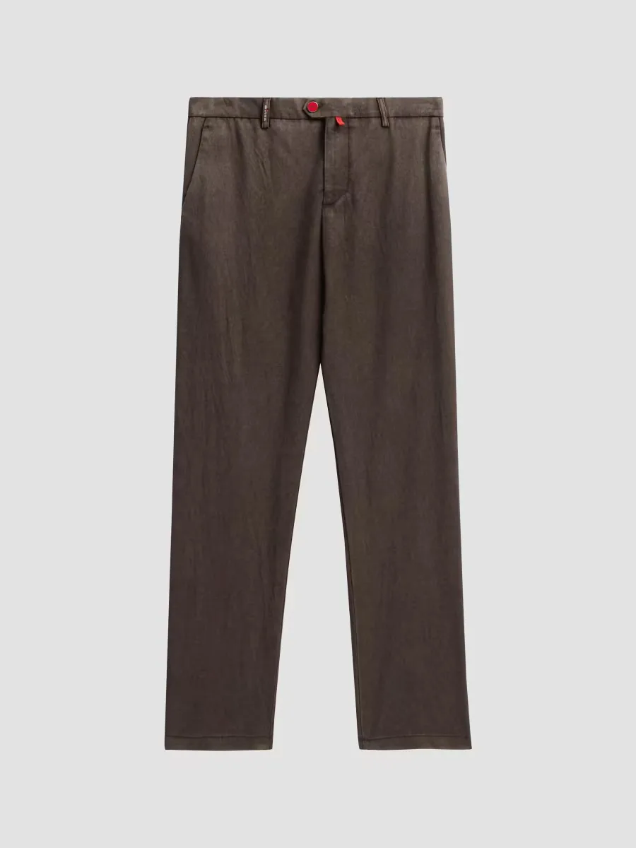 Wool Tapered-Leg Trousers by Kiton